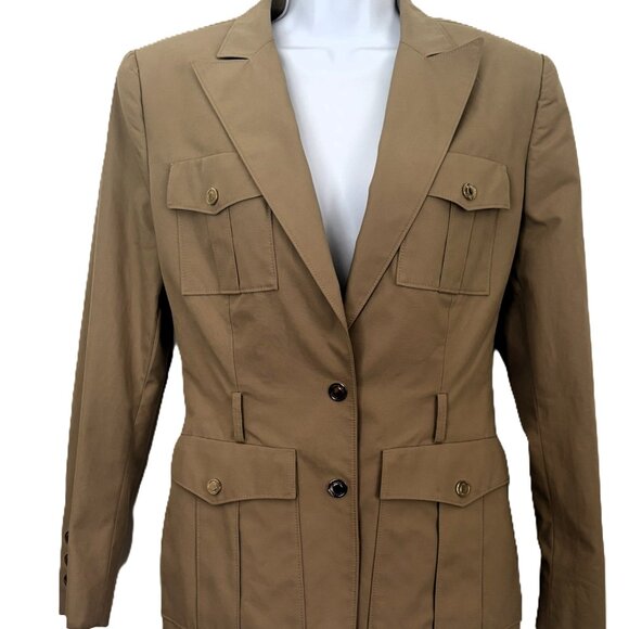 Vintage Gucci by Tom Ford Womens Sahariana Safari Pant Suit Sz S - Picture 3 of 17